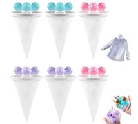Lot de 3 sacs filtrants pour machine à laver, modèle 2025, nouveau filtre réutilisable pour poils d'animaux, sacs en filet pour machine à laver, élimine les peluches et les poils d'animaux.(6pcs)