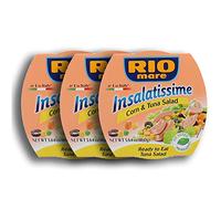Lot de 3 salades de thon Rio Jument INSALATISSIME prêtes à consommer 3 x 160 g (480 g)