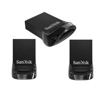 3PCS SanDisk 256 Go Ultra Fit USB 3.2, Clé USB, des vitesses allant jusqu'à 400 Mo/s