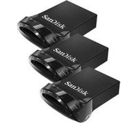 Lot de 3 Ultra Fit 32 Go clé USB 3.1 jusqu'à 130 Mo/s en Vitesse de Lecture - Pack de 3