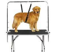 Lot de 3 sangles ventrales de toilettage pour chien - Extension réglable avec anneaux en D - Support de hanche pour chien de petite et moyenne taille