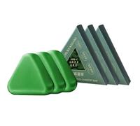 Lot de 3 savons pour cheveux - En forme de triangle - Pour les types de cheveux - Pour les types de cheveux - Salon quotidien, voyage, maison, salle de bain
