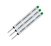 Lot de 3 - Schmidt P8126 courte Capless Roller - ENCRE verte