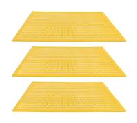 Lot De 3 Séparateurs De Ruche En Plastique, Séparateurs De Reine Jaune, Outil De Piège à Abeilles, Outils D'apiculture En Plastique, Accessoires De Ruche Indispensables Pour les Apiculteurs.