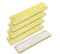Lot de 3 Serpillères de Rechange En Microfibre Pour Aspirateur de Fenêtre Kärcher Wv2 Wv5 Wv6, Housses En Microfibre, Housse de Vadrouille En Microfibre