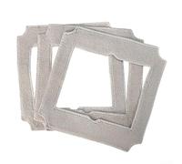 Lot de 3 serpillères en fibre ultra fine compatibles avec le mini robot de nettoyage ForEcovacs