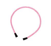 Lot de 3 serre-têtes fins pour femme - Avec petites paillettes - Vintage - Accessoires de cheveux pour femme - Pour le lavage du visage - Utilisation quotidienne - Rose clair