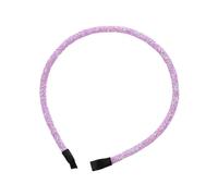 Lot de 3 serre-têtes fins pour femme - Avec petites paillettes - Vintage - Accessoires de cheveux - Pour le lavage du visage - Utilisation quotidienne - Violet