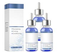 Lot de 3 sérums éclaircissants pour le visage - Pour une peau lisse et pulpeuse - Hydratant - Régule le teint - Non gras - Pénètre rapidement - Doux - Pour un usage quotidien