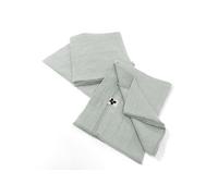 Lot de 3 Serviettes 40x40cm Gaze de Coton Eucalyptus - OUREA -