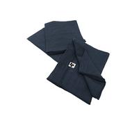Lot de 3 Serviettes 40x40cm Gaze de Coton Minuit - OUREA -