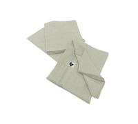 Lot de 3 Serviettes 40x40cm Gaze de Coton Vert d'Eau - OUREA - ALTOBUY Vert
