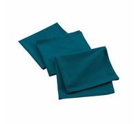 Lot de 3 Serviettes de Table Mistral 40x40cm Bleu Canard