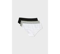 Lot de 3 shorty en coton biologique - Jack M - XS - Noir - Femme - Etam