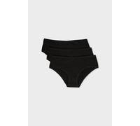 Lot de 3 shortys en coton - Jack - XL - Noir - Femme - Etam