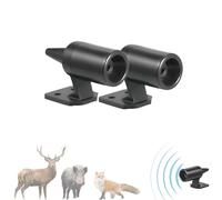 Lot de 3 sifflet d'avertissement à ultrasons pour animaux tels que : sangliers, cerfs, renards, lapins, pour voitures et motos.