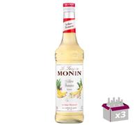Lot de 3 Sirop - Banane jaune - 70cL