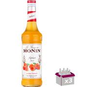 Lot de 3 Sirop Monin - Abricot - 70cL