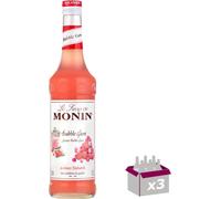Lot de 3 Sirop Monin - Bubble gum - 70cL