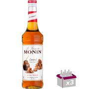 Lot de 3 Sirop Monin - Caramel - 70cL