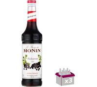 Lot de 3 Sirop Monin - Cassis - 1L