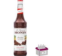 Lot de 3 Sirop Monin - Chocolat - 70cL
