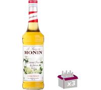 Lot de 3 Sirop Monin - Fleur de sureau - 70cL