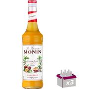 Lot de 3 Sirop Monin - Fruit de la passion - 70cL