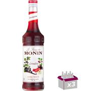 Lot de 3 Sirop Monin - Grenadine - 1L