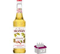 Lot de 3 Sirop Monin - Noisette - 70cL