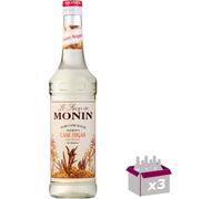 Lot de 3 Sirop Monin - Sucre de canne - 70cL