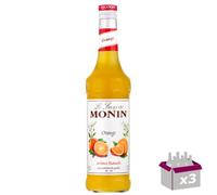 Lot de 3 Sirop - Orange - 70cL