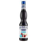 Lot de 3 sirops FABBRI Amarena Zero Cerise Zero | Sirop Fabbri sans sucre pour mélanger dans les boissons, comme garniture sur glace ou pour cuire et cuire 3 x 560 ml + Polpa Italian Gourmet 400 g