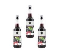 Lot de 3 Sirops Rioba - Mûre - 3x70cL