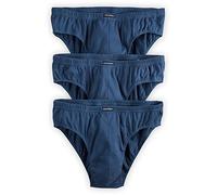 Lot de 3 Slip en Coton Ultra Confortable - Plusieurs Couleurs - sous-vêtement Classique Grand Confort Bleu Marine 14 666667 70-14