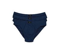 Lot de 3 Slip en Coton Ultra Confortable - Plusieurs Couleurs - sous-vêtement Classique Grand Confort Bleu Marine 12 666667 70-12