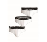Lot de 3 slips Björn Borg en coton stretch, blancs