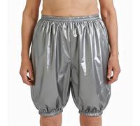 Lot de 3 slips extra longs en plastique pour adulte avec poignets élastiques - Couvre-couches imperméables en polyéthylène pour une protection supérieure contre les fuites latérales, sous-vêtements de