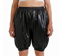 Lot de 3 slips extra longs en plastique pour adulte avec poignets élastiques - Couvre-couches imperméables en polyéthylène pour protection contre les fuites latérales, sous-vêtements de protection