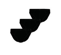 Lot de 3 Slips mini Micro Modal Ammann 10111 M-2XL Blanc et Noir
