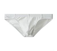 Lot de 3 slips pour homme en coton mélangé avec poche respirante, coupe fine et douce, pour un usage quotidien et des modes de vie actifs (taille XL, gris)