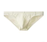 Lot de 3 slips pour homme en coton mélangé avec poche respirante, coupe fine et douce, pour un usage quotidien et les modes de vie actifs (taille L, vert)