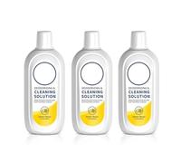 Lot de 3 solutions de nettoyage de sol compatibles avec Tineco Floor One S5/S3/IFLOOR3/IFLOOR2/IFLOOR2/IFLOOR saveur citron 500 ml