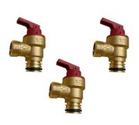 Lot de 3 soupapes de sécurité pour Vaillant Ecotec Pro 630 & 637 VU 178985