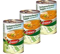 Lot de 3 soupes de queue de bœuf aux champignons et Madère 385 ml