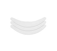 Lot de 3 sous-couche en coton de bambou doux et soyeux sans coutures - Blanc - Taille M - Protège contre les abrasions de la peau et la transpiration dans la zone des plis abdominaux
