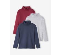 VERTBAUDET Lot de 3 sous-Pulls garçon. LOT Ardoise 2A