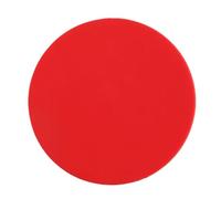 Lot de 3 sous-verres colorés en silicone 9, cm, isolation thermique, tapis for tasse à thé, antidérapant, support for verre café, vaisselle, coussin isolant pour Friteuse(Red)