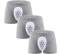 Lot de 3 sous-vêtements de circoncision Phimosis pour Adultes, après Une Coupe de circoncision, Soins chirurgicaux, Protection, sous-vêtements d'allaitement, réduisent la Douleur et la Friction, pré