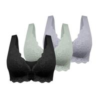 Lot de 3 soutiens-gorge pour femme sans armatures, soutiens-gorge de sport pour femme, coutures de soutien-gorge fin d'été, glace confort, haut de sport, femme, soutien-gorge dos confortable et doux